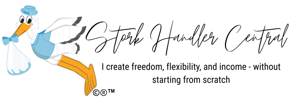 website header